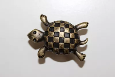 Bouton TORTUE Bronze