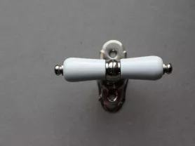 CREMONE DE FENETRE PORCELAINE Blanc brillant