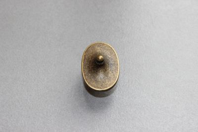 Bouton CHAPEAU CHINOIS OVAL Bronze