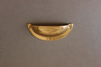 POIGNEE CUVETTE laiton poli